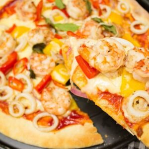 Pizza sot mật ong