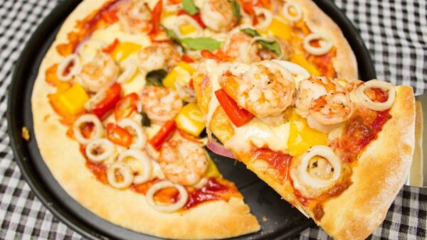 Pizza sot mật ong