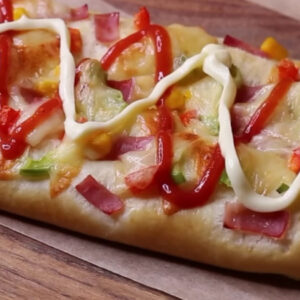 Pizza hải sản sôt Tiêu