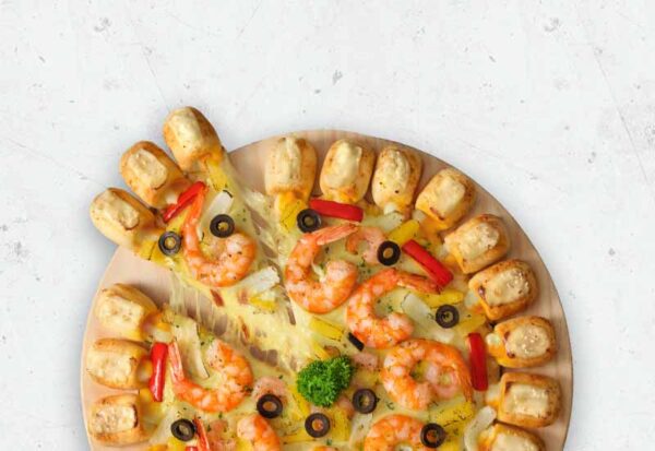 Pizza Tôm Thịt Nướng Tiêu